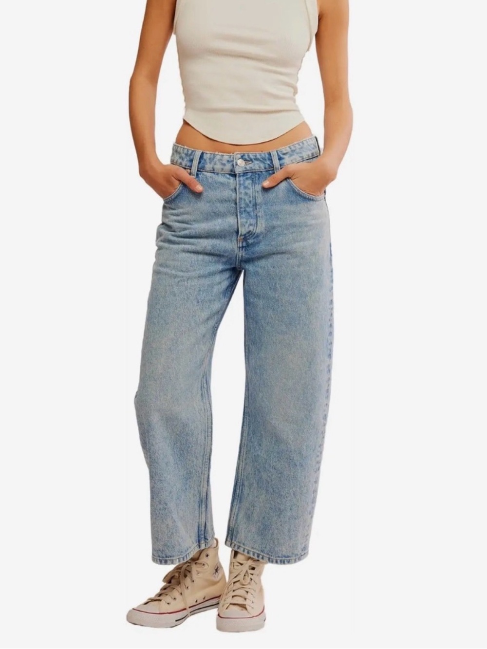 We The Free Deep Trance Dropped Boyfriend Jeans in Sweet Dreams